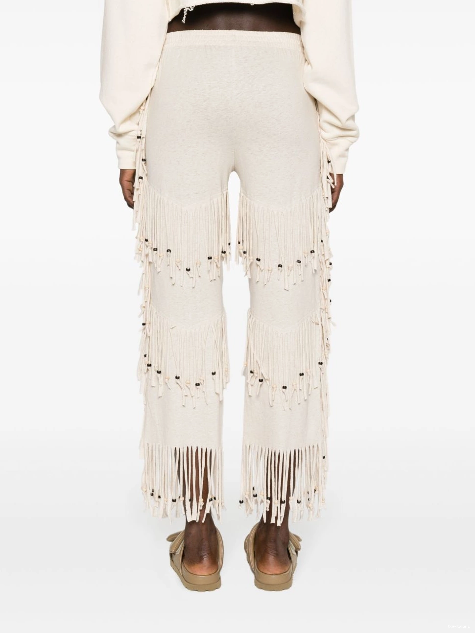 Affordable Alanui Women fringed trousers Monsoon 0811
